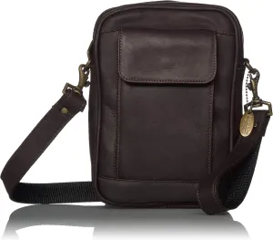 David King & Co. Male Bag with Organizer Inside, Cafe, One Size