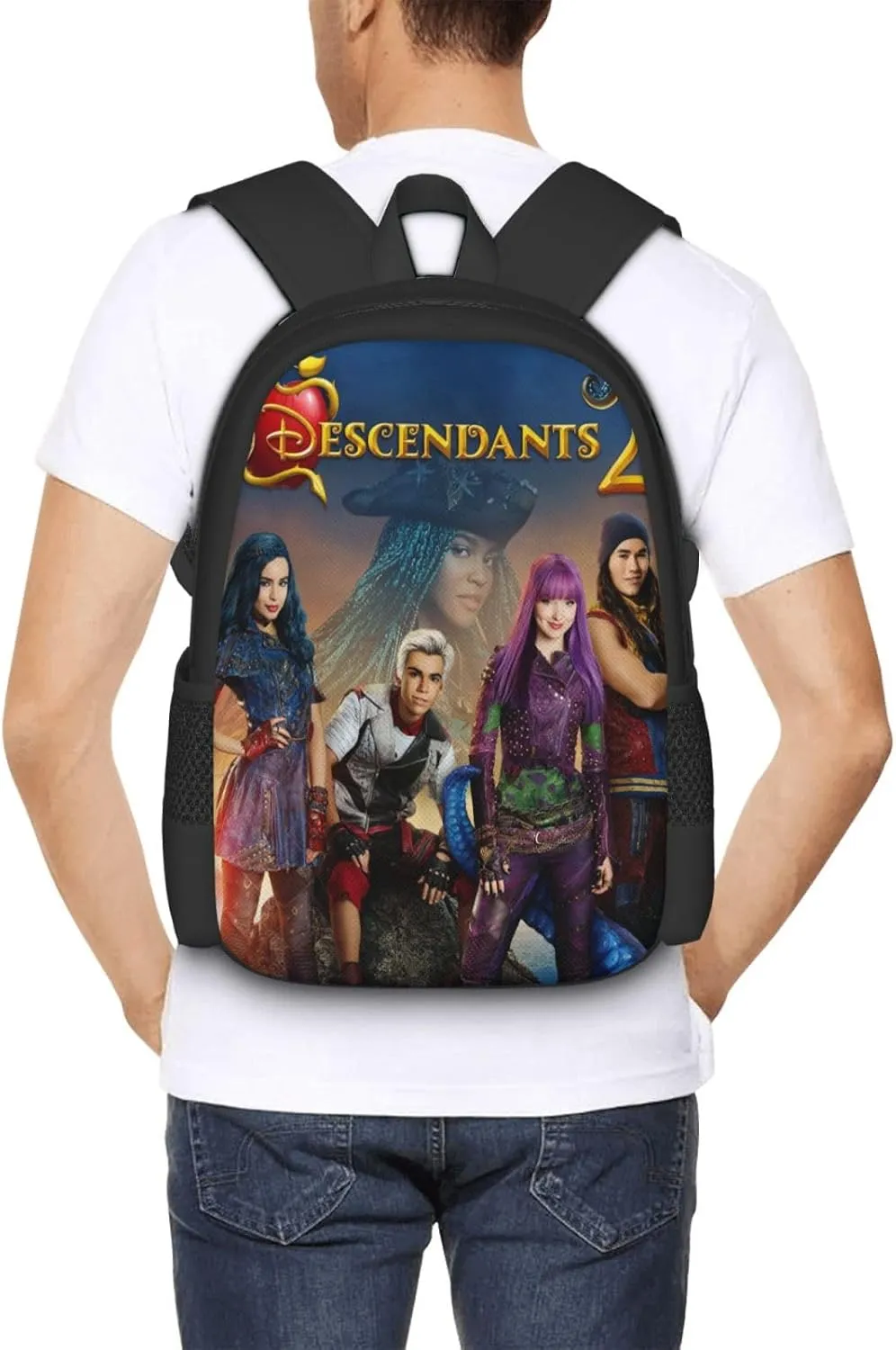 Desc-endants 3 Backpack,Large Capacity Lightweight Travel Casual Daypack Large Laptop Bag