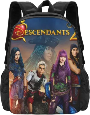 Desc-endants 3 Backpack,Large Capacity Lightweight Travel Casual Daypack Large Laptop Bag