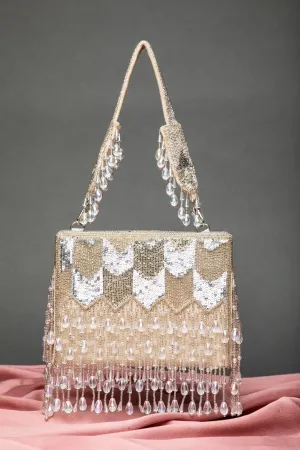 Dishi Clutch – Silver