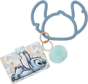 Disney's Stitch Wristlet Wallet With Snap Closure
