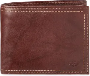 Dockers Men's Extra Capacity Bifold Wallet with ID Window and Multiple Card Slots