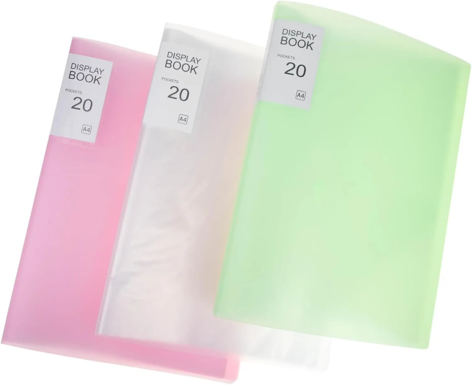 Document Folder Set 3pcs A4 Travel File Organizer Expandable Folders Binder for School