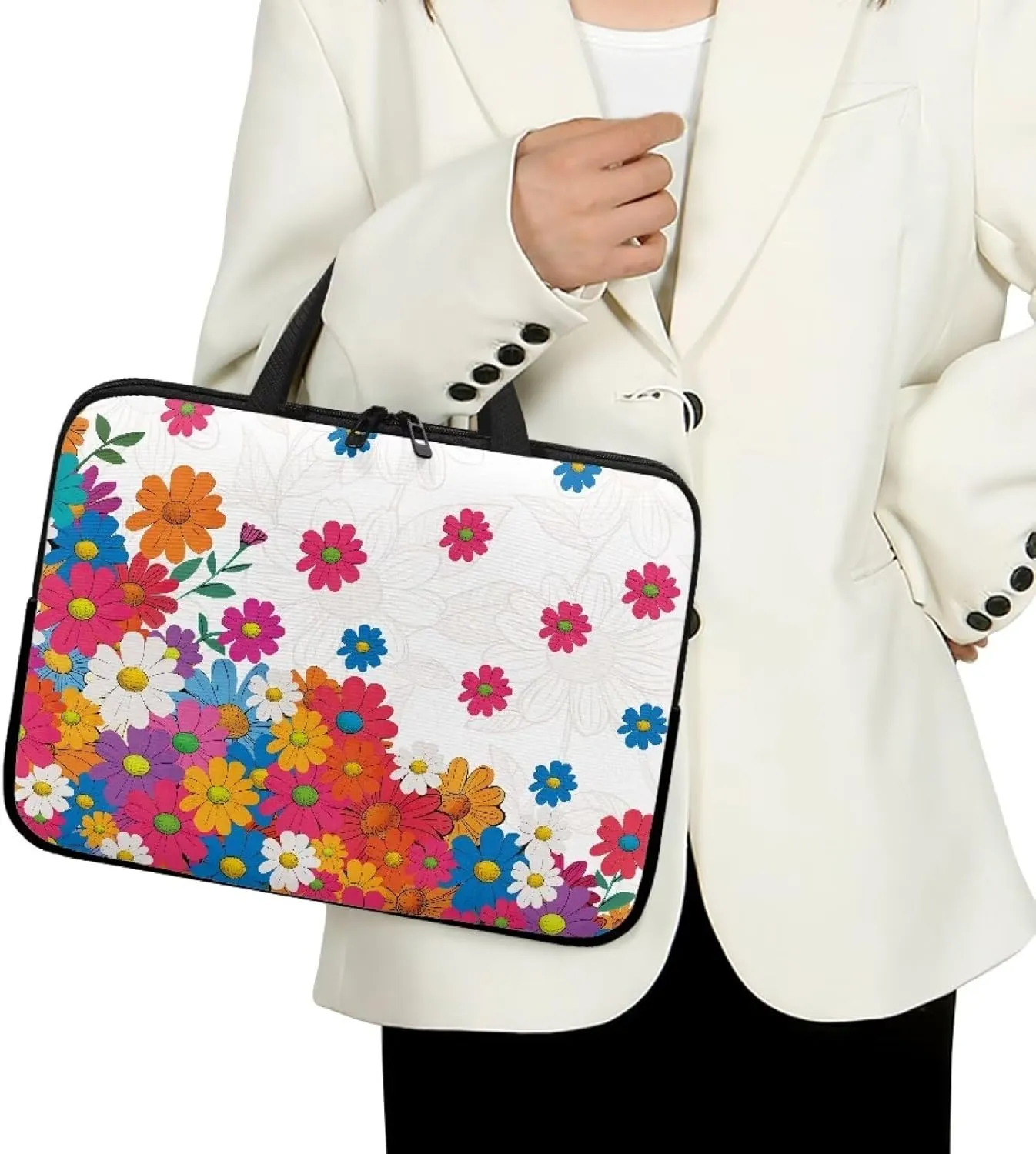 Dolyues Laptop Bag 10-17 Inch Business Briefcase for Women Men Gift Water Resistant Office Bag Laptop Case