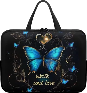 Dolyues Laptop Carrying Case for Adult Travel Workout Water-Resistant Laptop Bag Five Size Suit for Most Laptop
