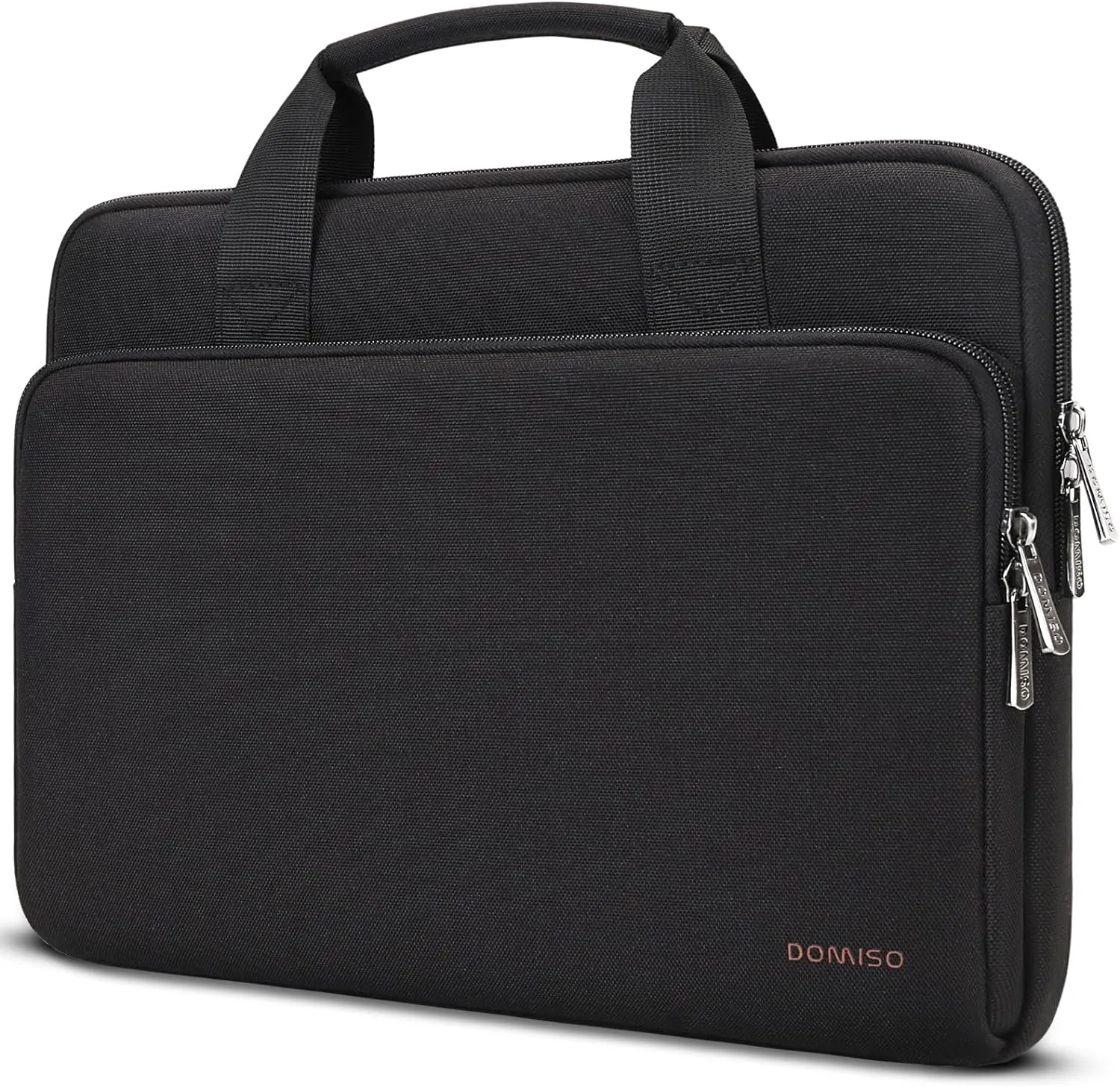 DOMISO 17.3 inch Laptop Sleeve Bag Water-Resistant Carrying Case with Handle for Dell/MSI GS73VR Stealth Pro/HP Envy Pavilion 17/LG/17.3" Notebooks,Black