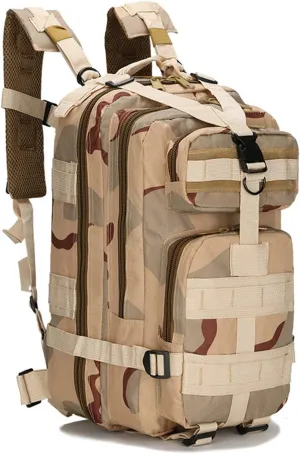 DTKJ Outdoor Military Rucksacks Nylon 30L Waterproof Tactical Backpack Sports Camping Hiking Trekking Fishing Hunting Bags