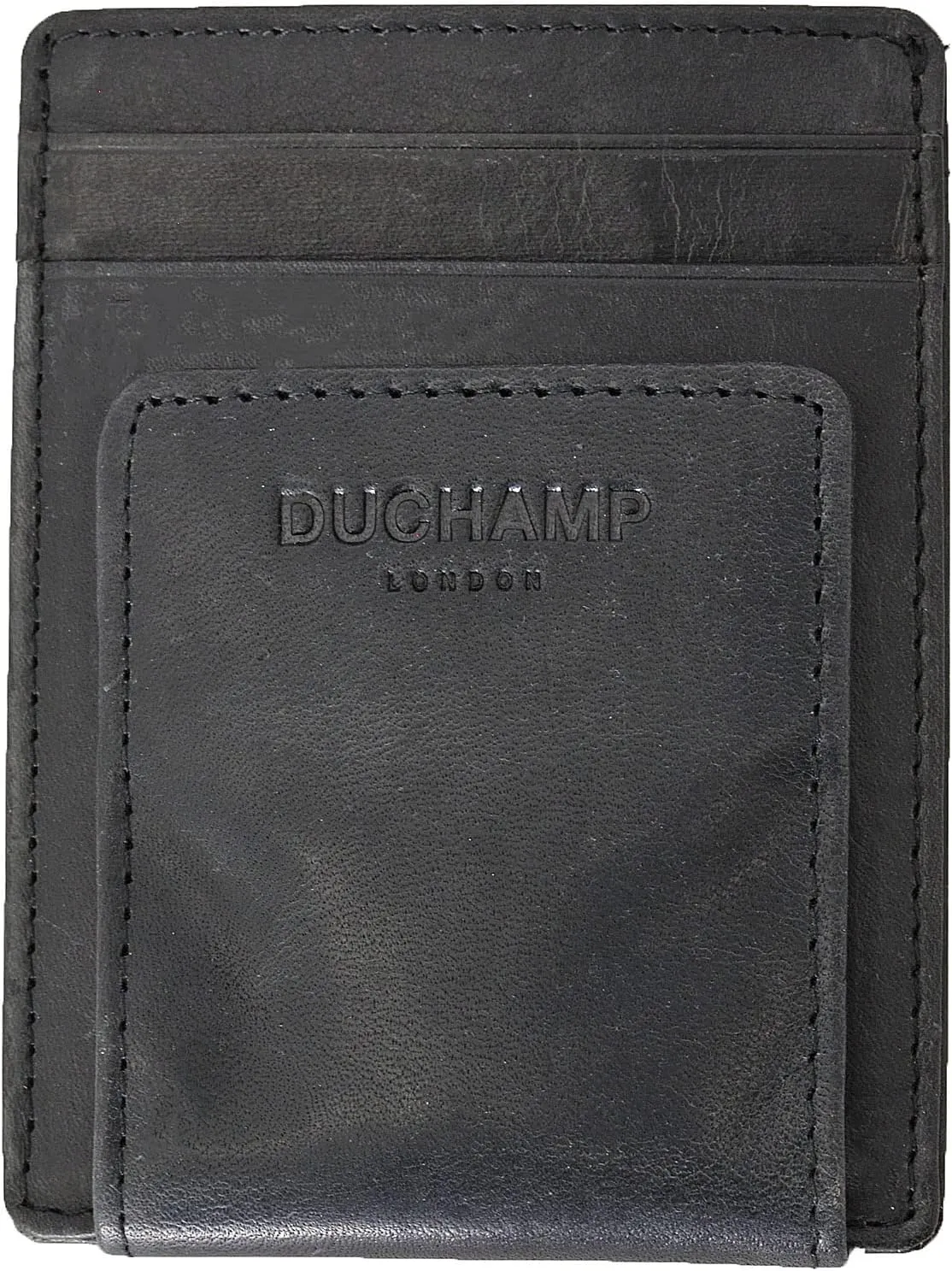 Duchamp Money Clip Credit Card Wallet (Navy)