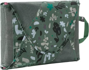 Eagle Creek Pack-It Original Garment Folder - Travel Garment Bag with Wrinkle-Free Folding Board and Compression Wings to Maximize Luggage Space, Roots and Shoots: Duck Green - Medium