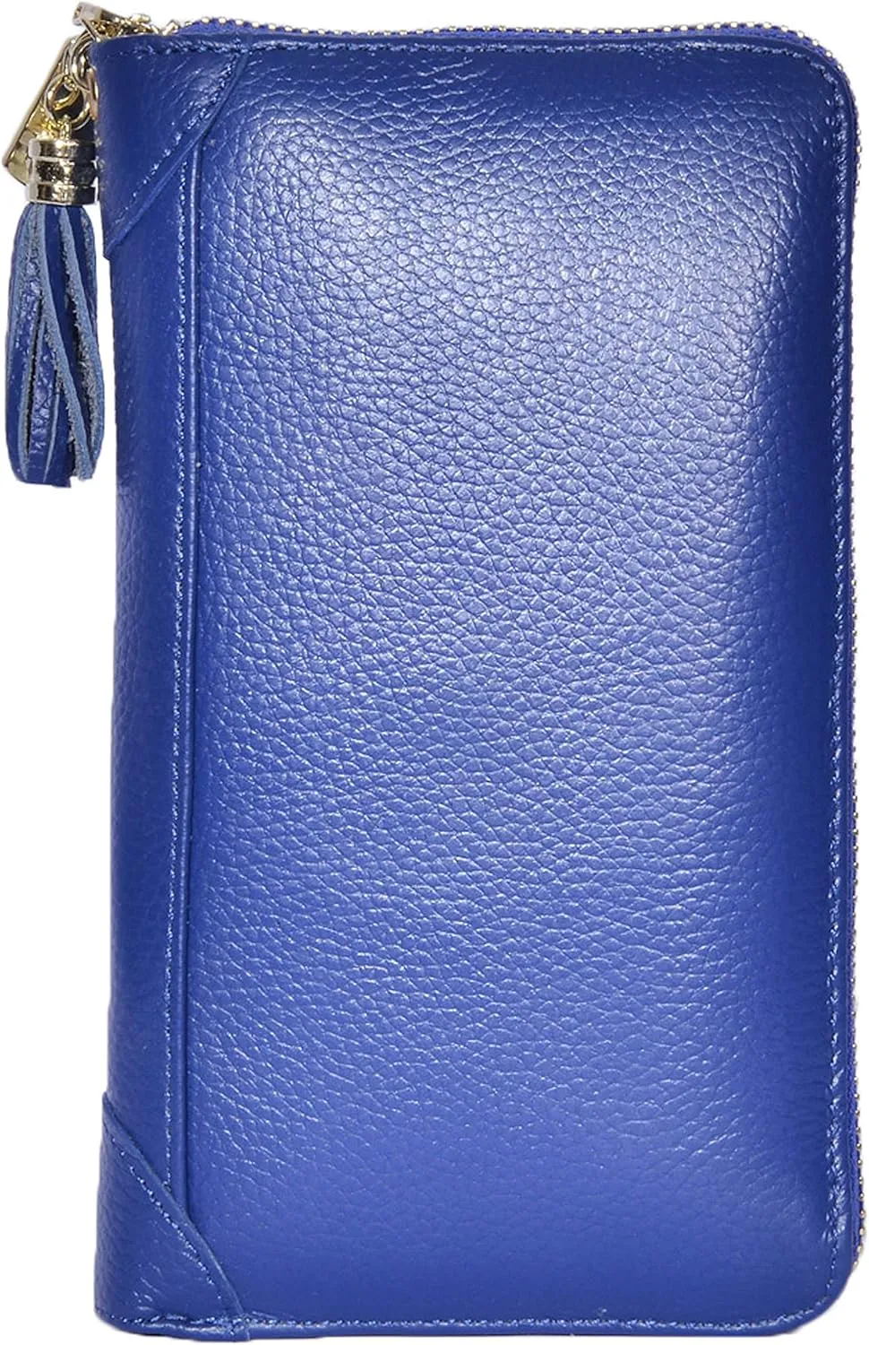 Easyoulife Credit Card Holder Wallet Womens Zipper Leather Case Purse RFID Blocking