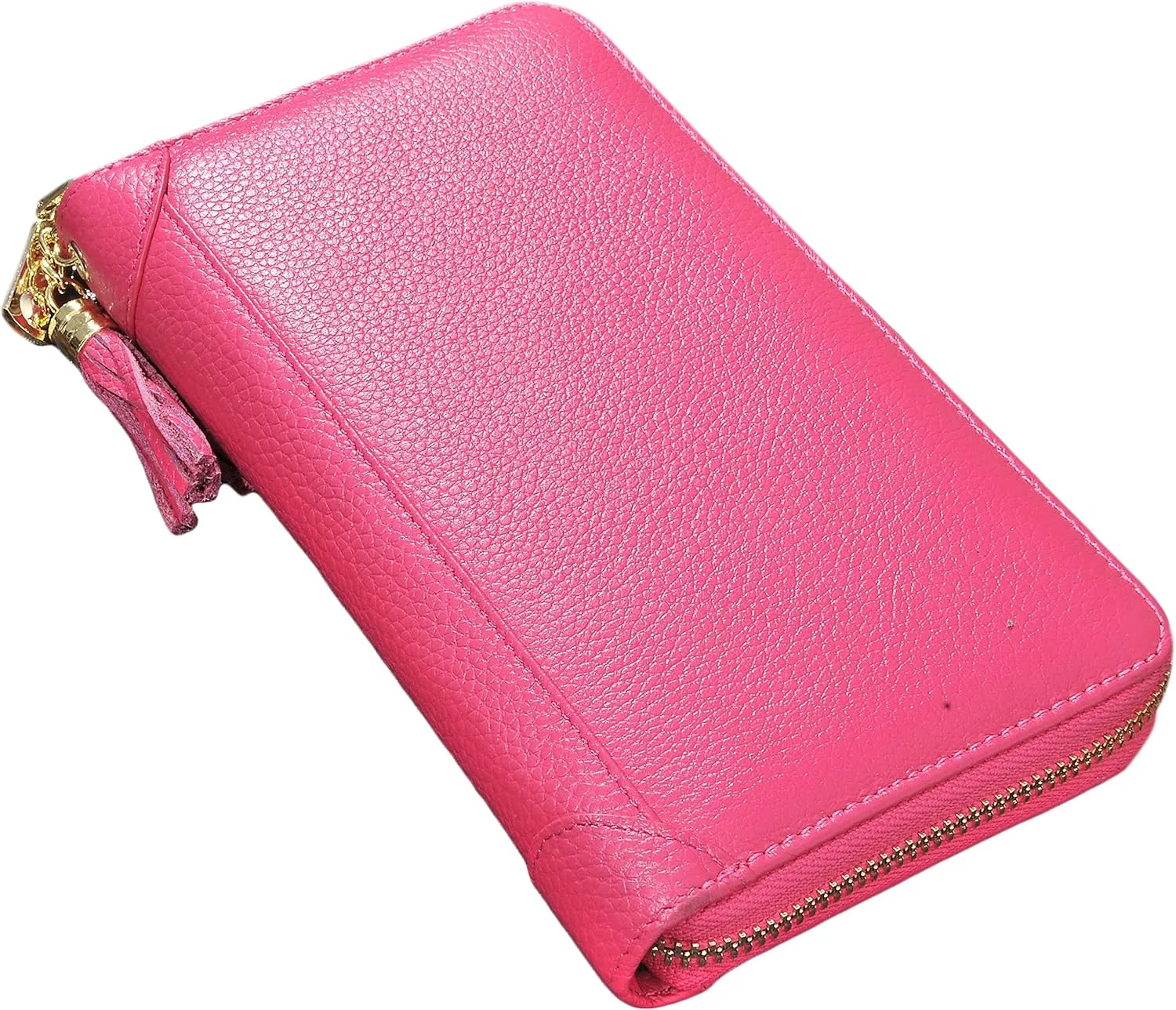 Easyoulife Credit Card Holder Wallet Womens Zipper Leather Case Purse RFID Blocking