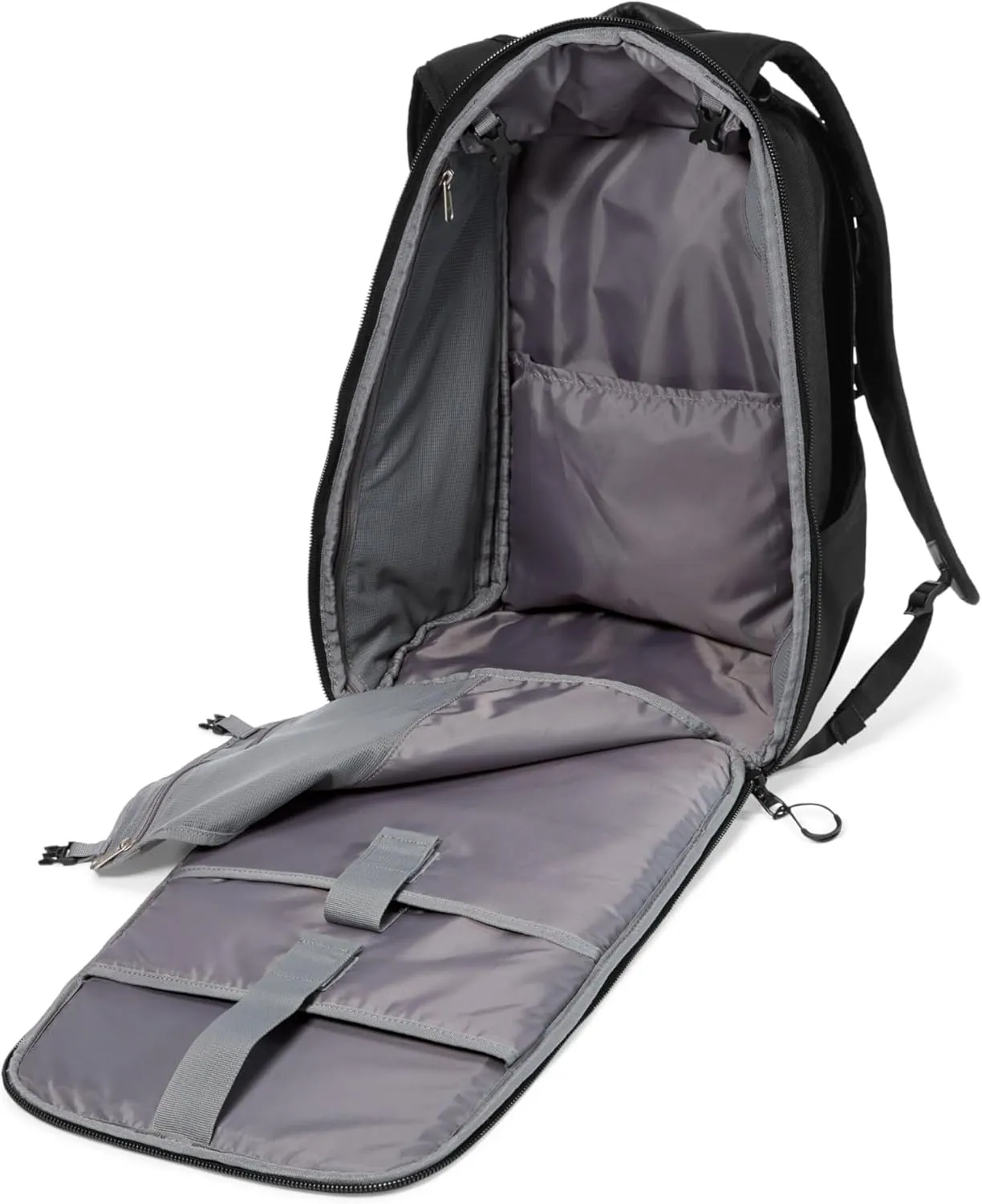 Eddie Bauer Voyager Backpack-Travel | Laptop Water-Resistant | Commuter | Work Bag | Daypack, Black, 22L