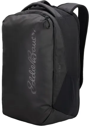 Eddie Bauer Voyager Backpack-Travel | Laptop Water-Resistant | Commuter | Work Bag | Daypack, Black, 30L