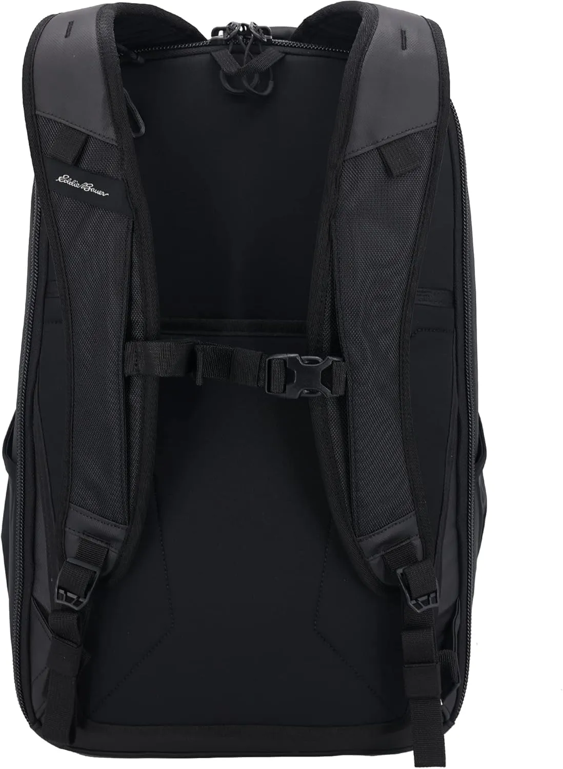 Eddie Bauer Voyager Backpack-Travel | Laptop Water-Resistant | Commuter | Work Bag | Daypack, Black, 30L