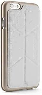 Element Case Soft-Tec Wallet Case for iPhone 6 - White / Gold (EMT-0050)