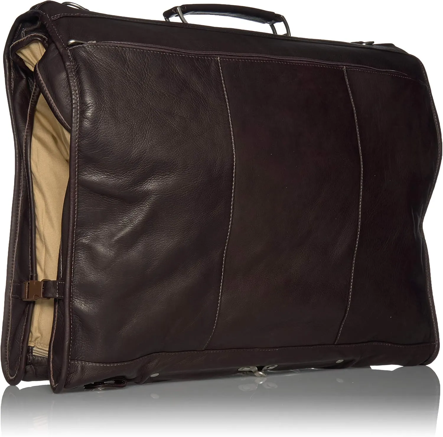 Elite Garment Bag, Chocolate, One Size