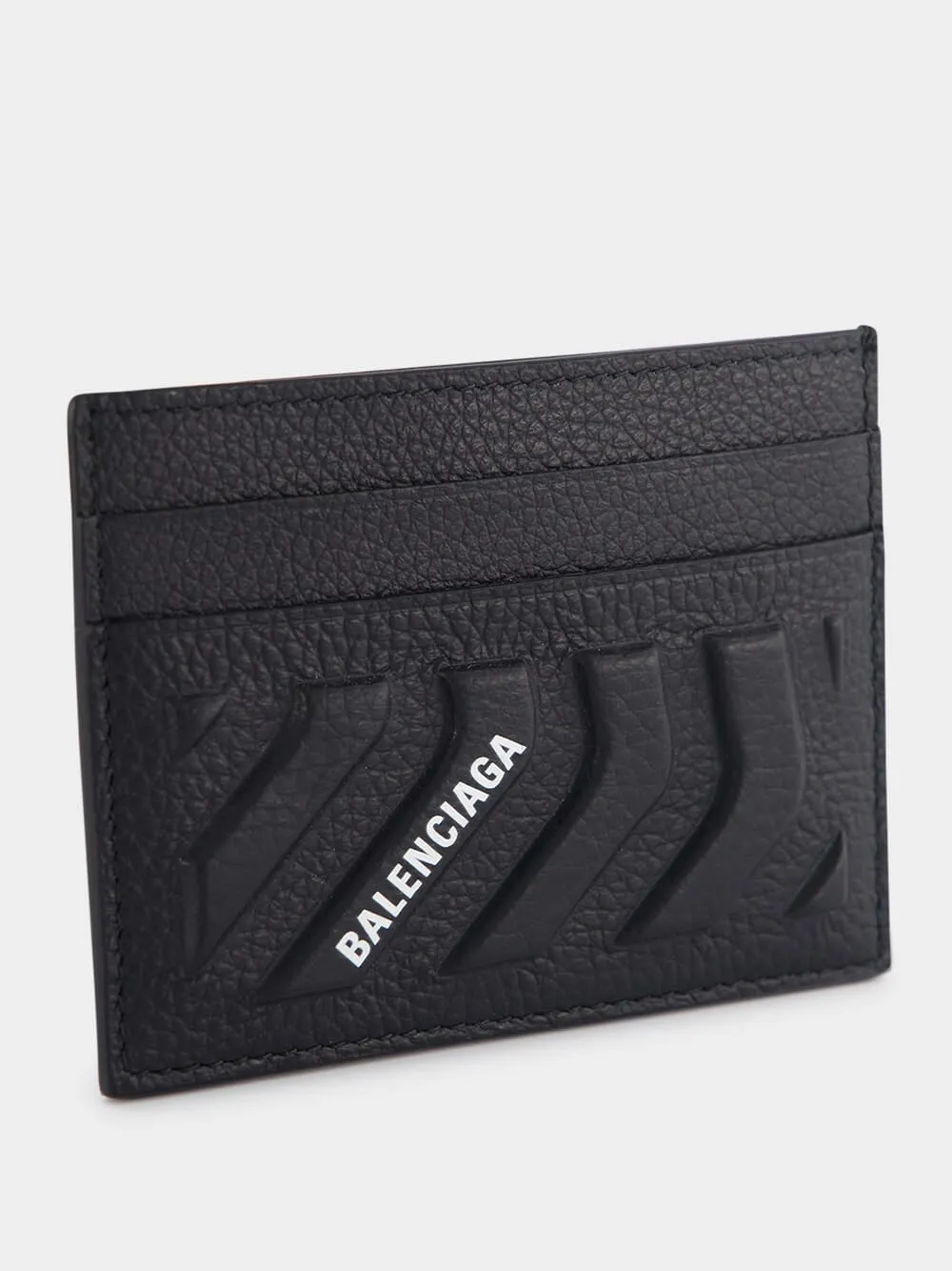 Embossed leather Cardholder