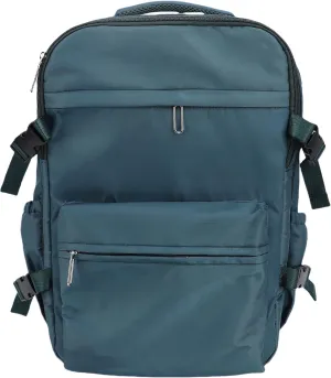 Empty Backpack, Travel Aspiration Backpack 27l Great Capacity with a Trip for the Trip (Peacock Blue)
