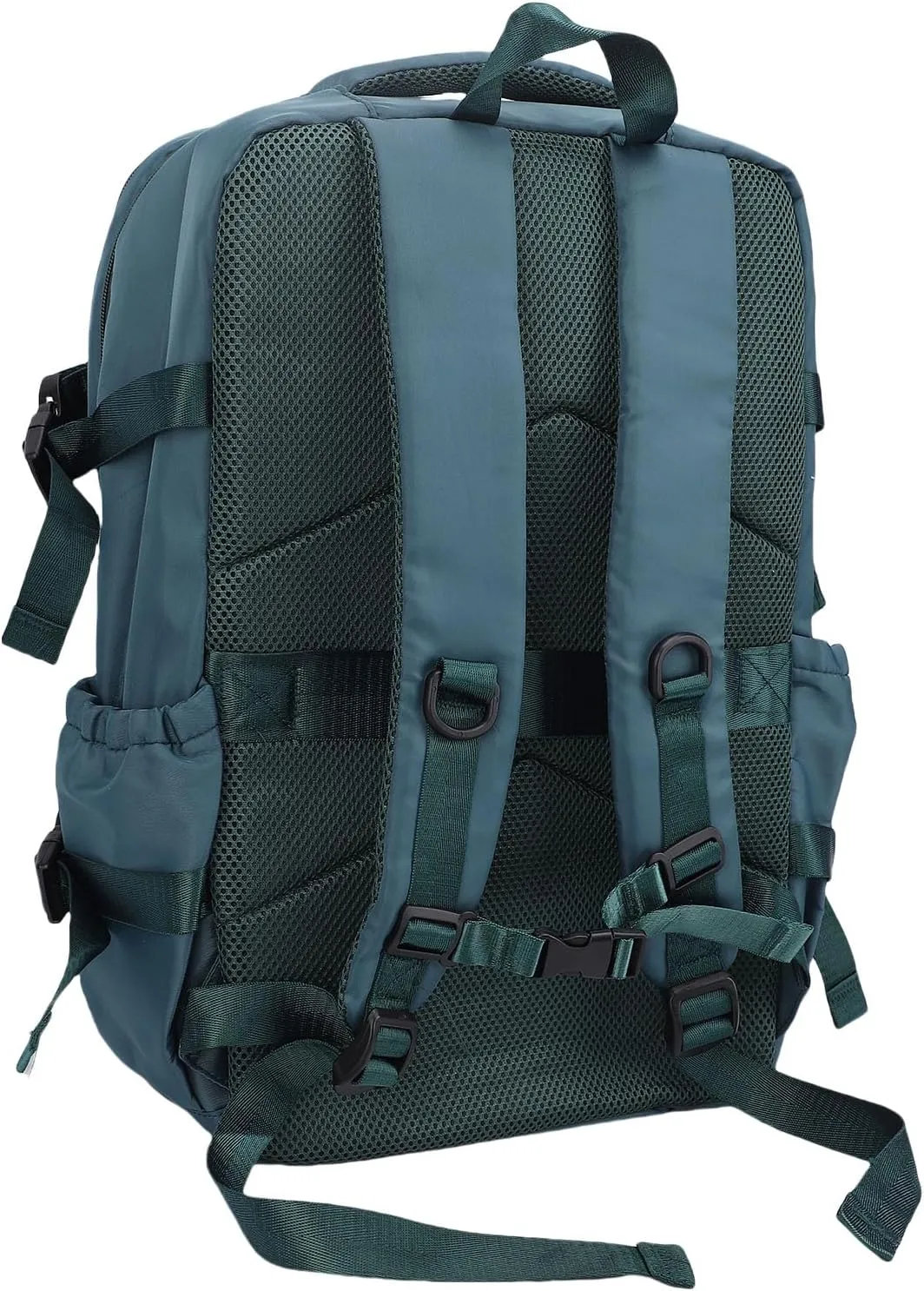 Empty Backpack, Travel Aspiration Backpack 27l Great Capacity with a Trip for the Trip (Peacock Blue)