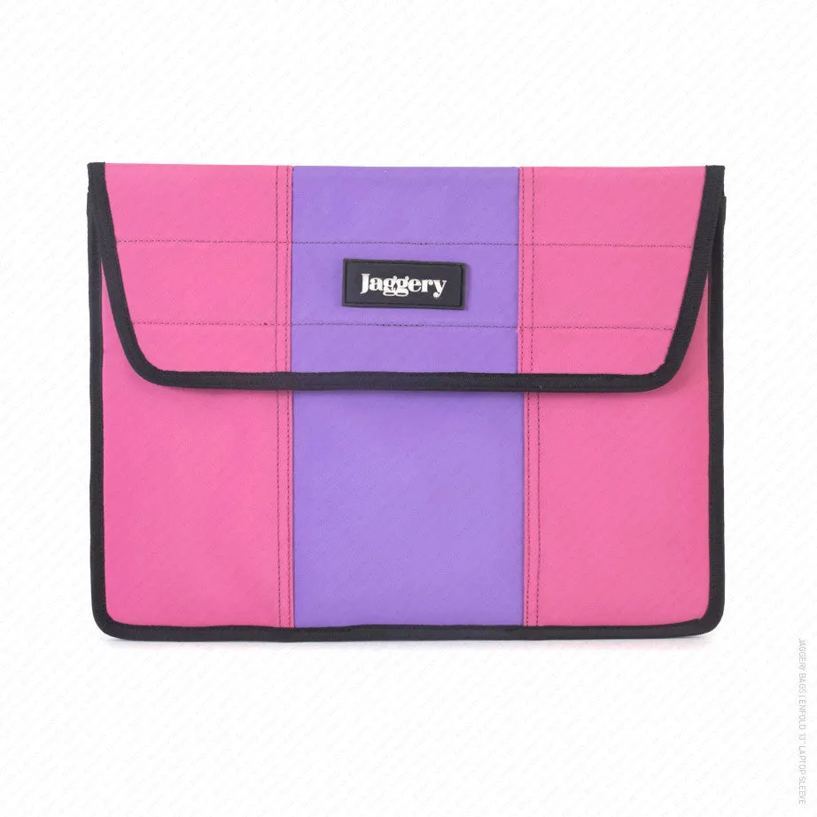 Enfold 13" Laptop Sleeve in Pink and Purple