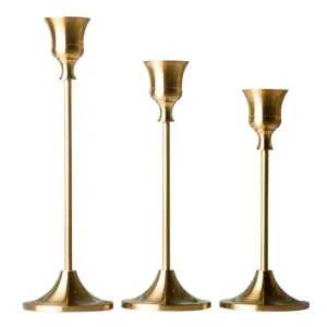 European Style Metal Candle Holders for Home Decor