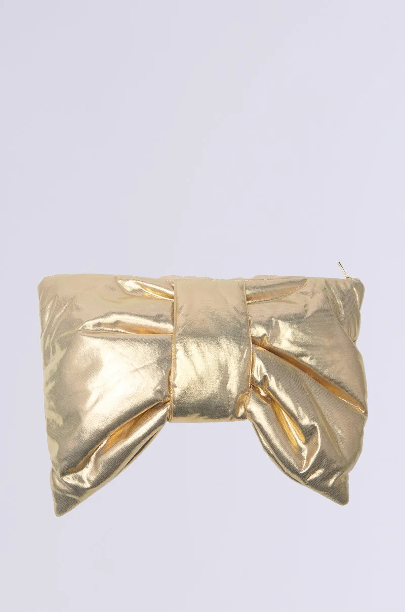 EXTRA AF OVERSIZED BOW CLUTCH