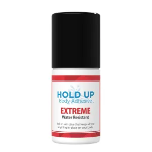 Extreme – Body Glue for Dancers, Roll-On Adhesive for Compression Stockings, Socks, Costumes, Clothing, Fashion & Dancewear – 2 oz. Bottle