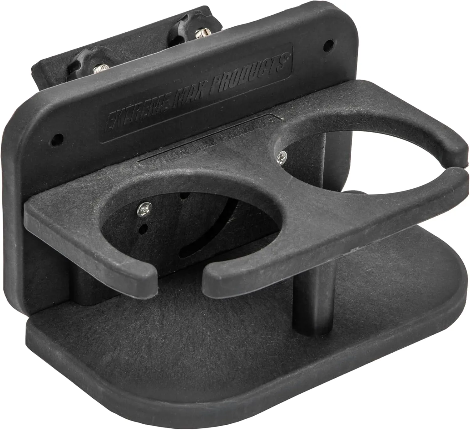 Extreme Max 3005.5616 Two-Drink Holder with 45° Base for Lund Sport Track Systems