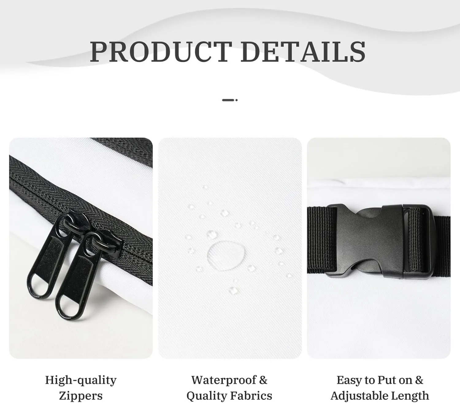 Fanny Pack for Men Women Personalized Belt Bag with Photo Text Logo Hiking Running Gym Travel Essentials
