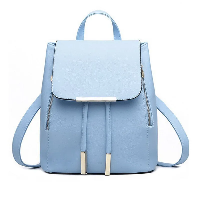 Fashion Women's Backpacks School Rucksacks for Teenage Girls Ladies Leather Travel Shoulder Bags Satchel Bags Bolsa Feminina