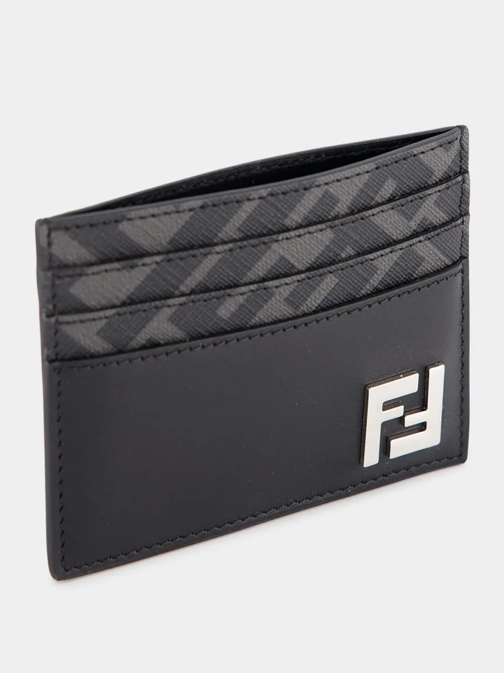 FF Squared Leather Card Holder
