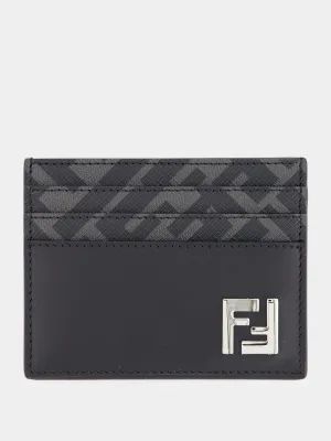 FF Squared Leather Card Holder