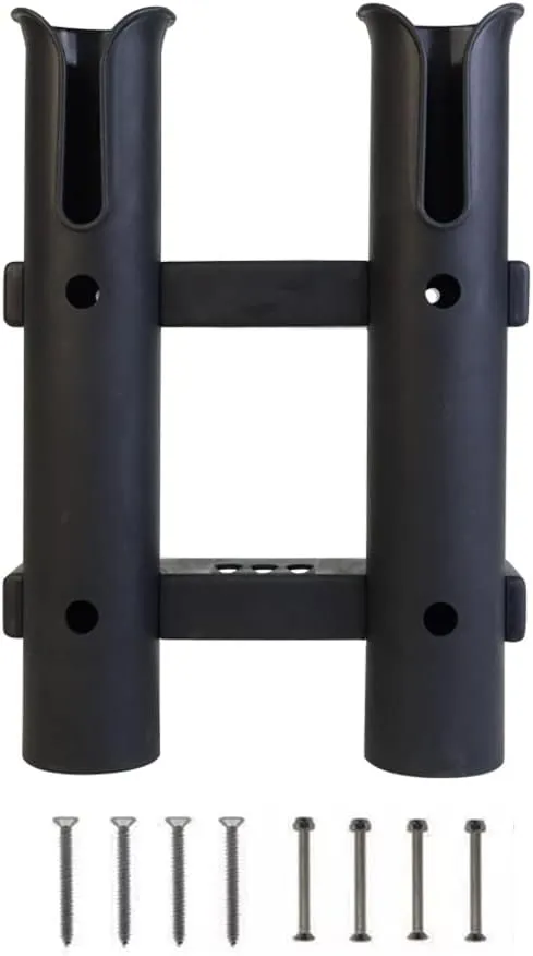 Fishing Rod Holders Rack Rod Fishing Pole Holder for Boat Yacht Kayak Garage Storage or Truck with Screws