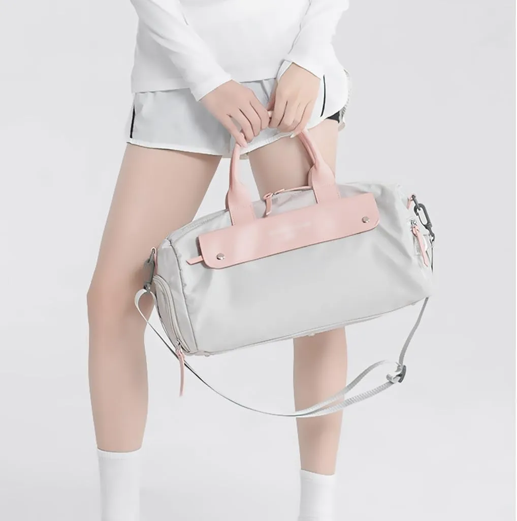 Fitness Bag Women's Wet Dry Separation Yoga Tote Bag Large Crossbody Bag Travel Bag(46 * 22.5 * 20cm)