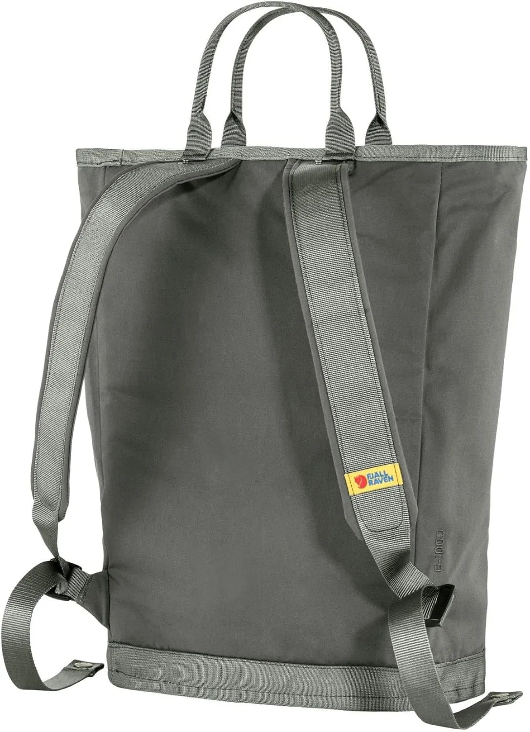 Fjallraven Vardag Totepack - Top Handles, Dual-Zip Closure, and Lightly Padded Shoulder Straps