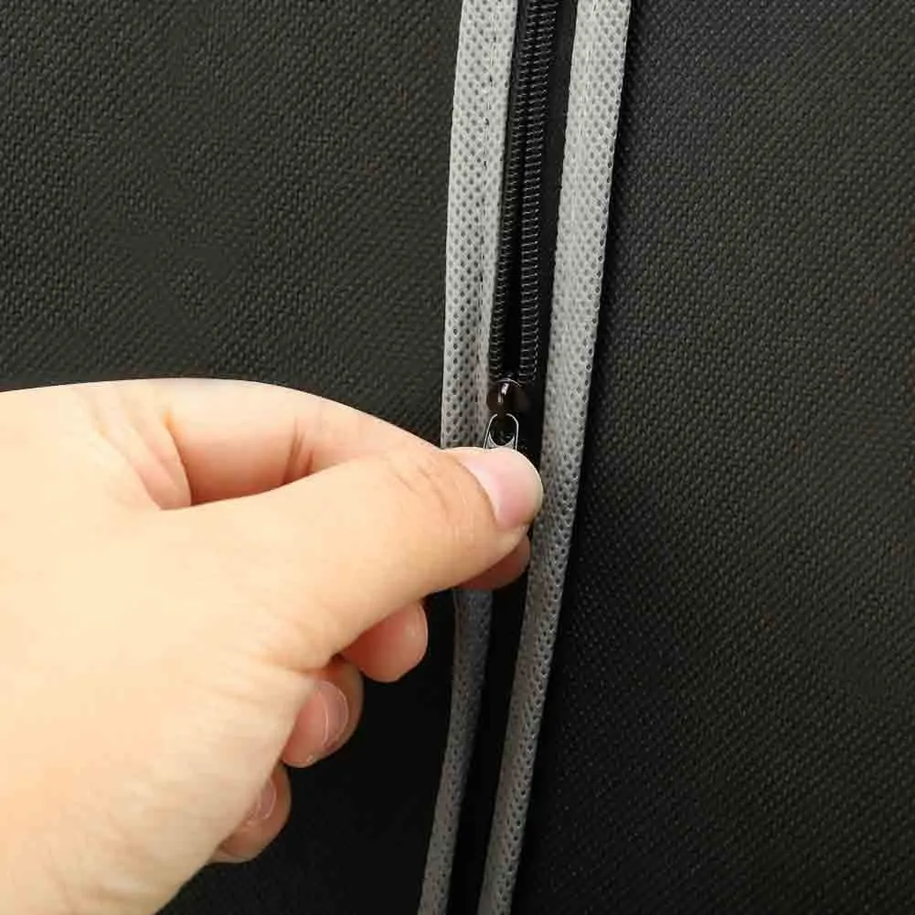 Foldable Breathable Garment Cover Suit Bags for Storage and Travel with Clear Window for Suit, Jacket, Skirt, Shirt and Coat, Set of 5