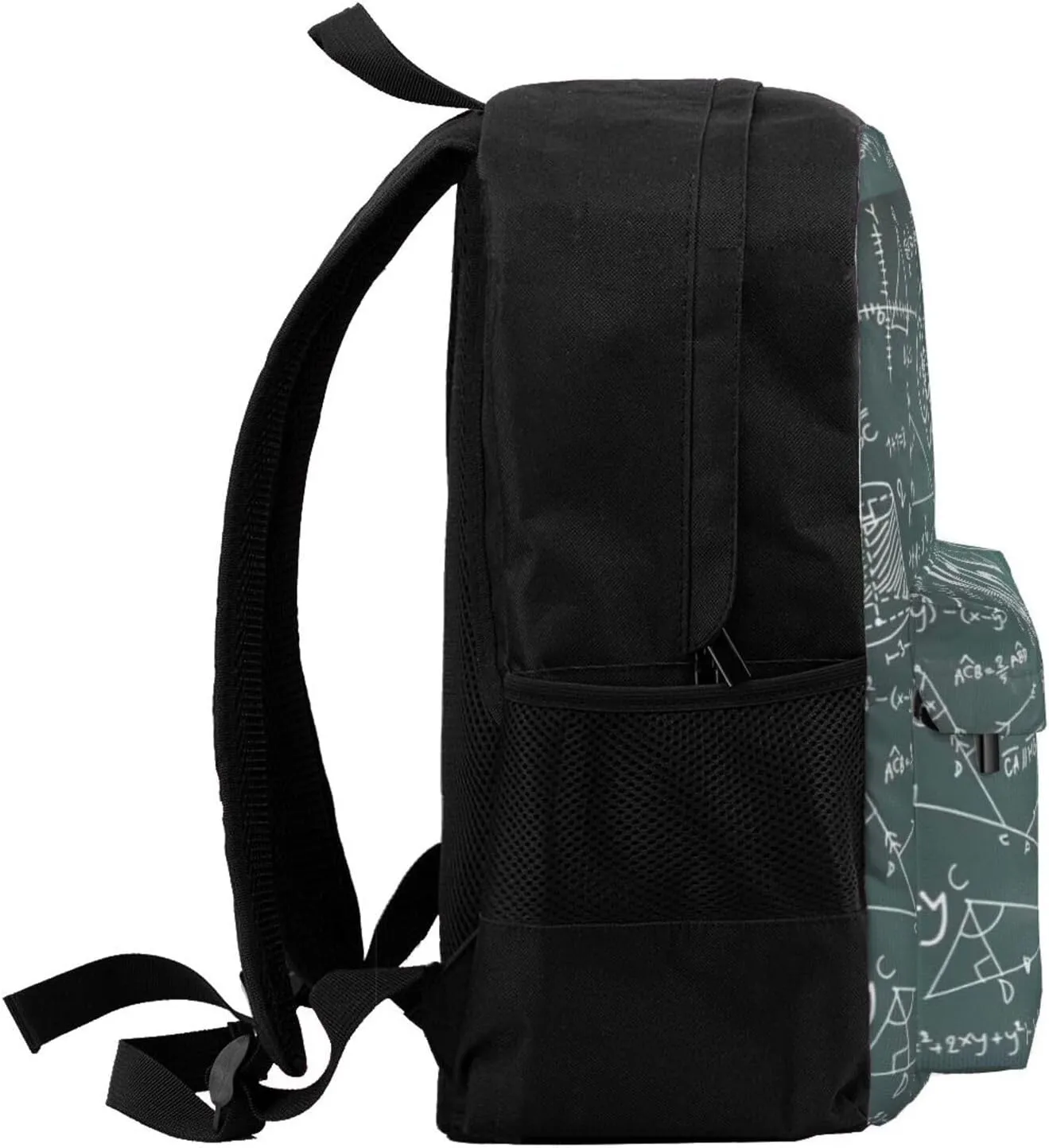 Formulas Shapes Theory Math Lesson Word Print Storage Bag, Shoulder Bag, Leisure Bag, Large Capacity Leisure Travel Shoulder Bag
