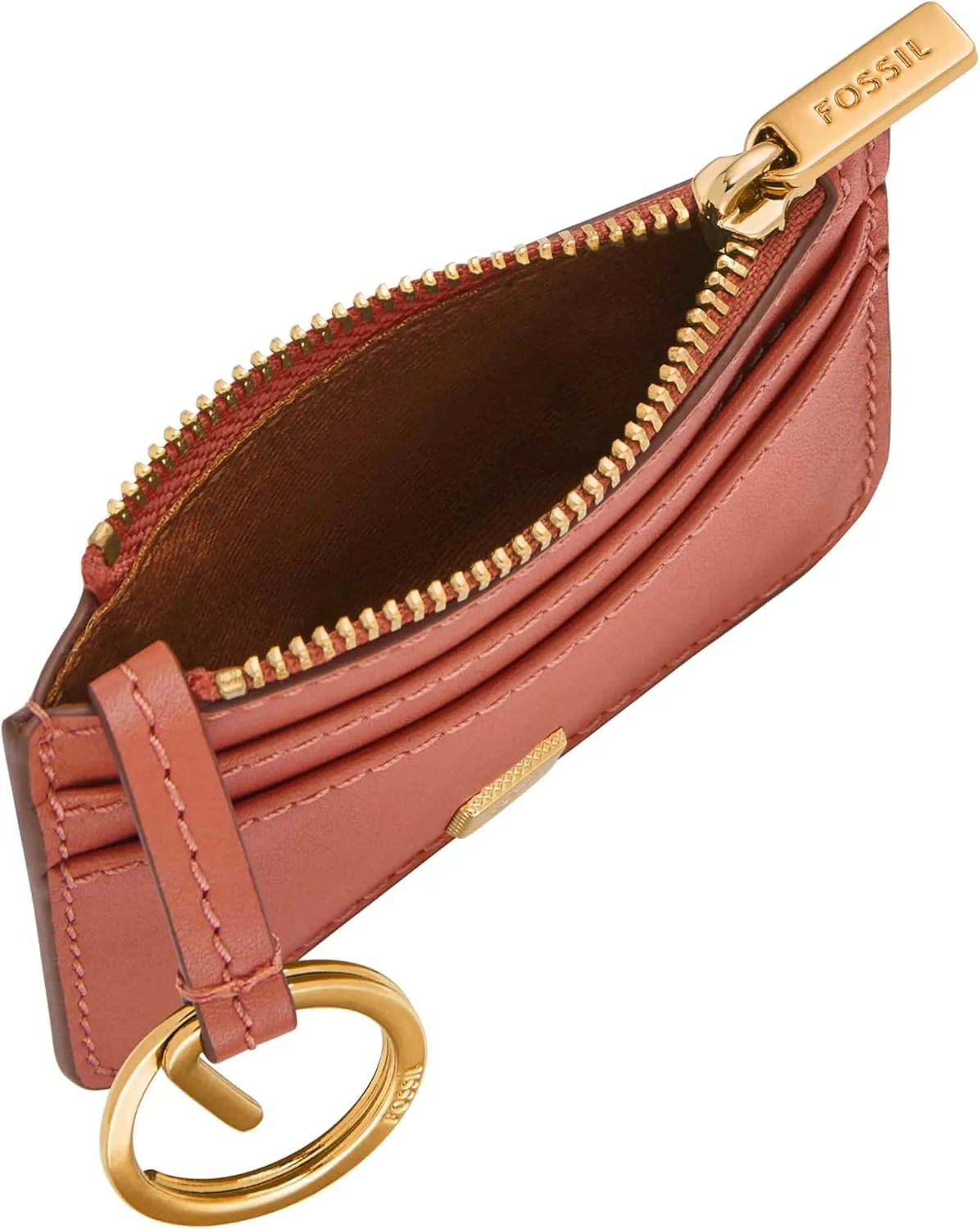 Fossil Lennox Zip Card Case Wallet