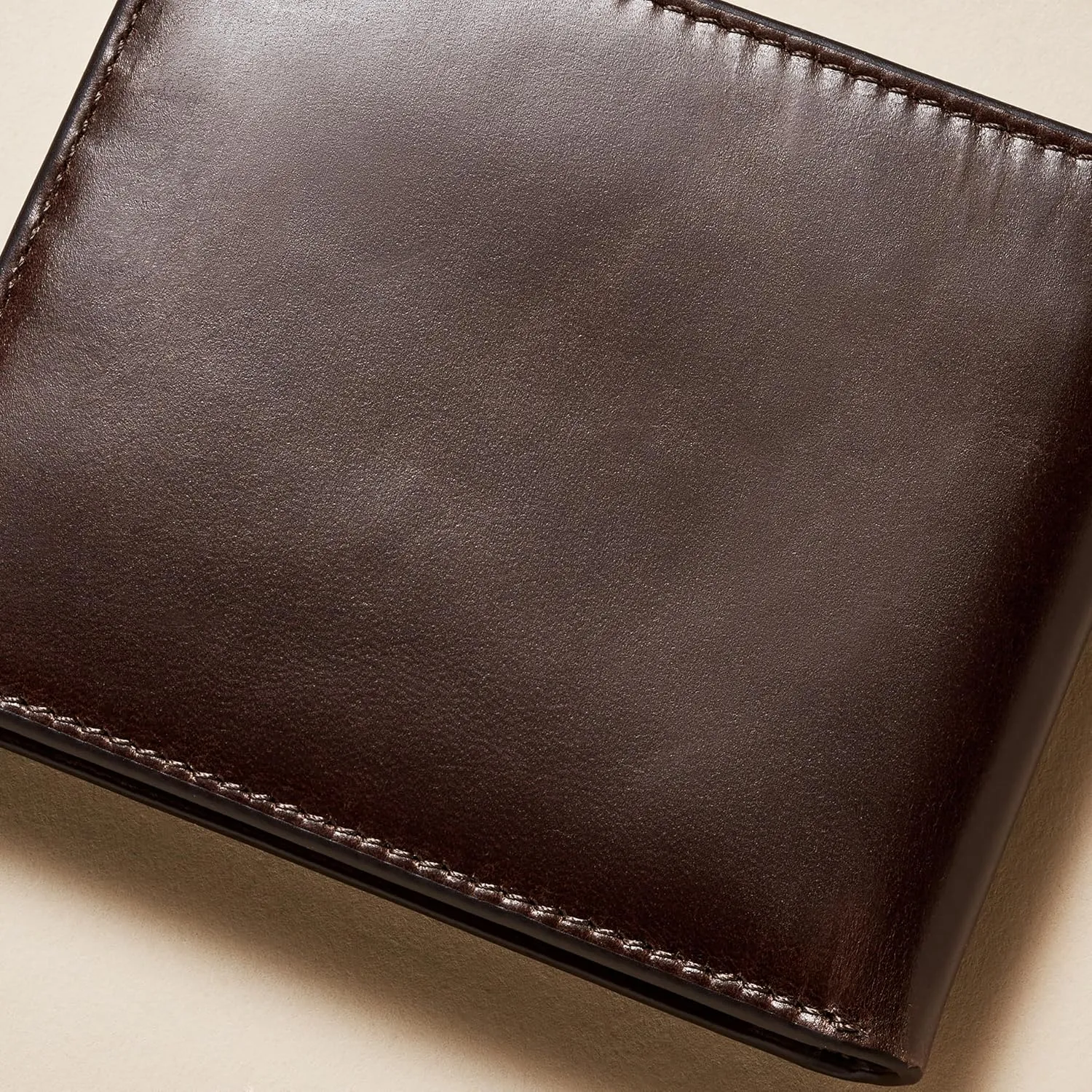 Fossil Men's Derrick RFID-Blocking Leather Bifold Wallet with Flip ID Window
