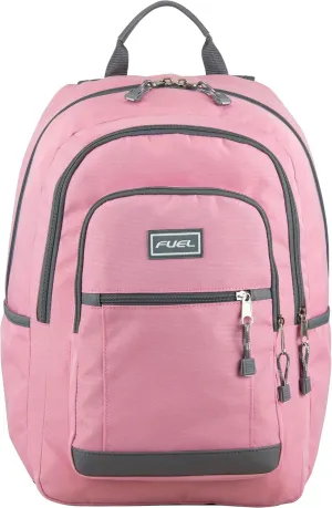 FUEL Laptop Bag Hiking Travel Commuter Carry On Casual Water Resistant College Daypack Classic Computer Bag Backpack for Women, Pink