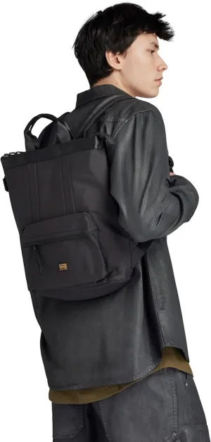 G-STAR RAW Men's Backpack, Black (Dk Black D22183-d419-6484), Large