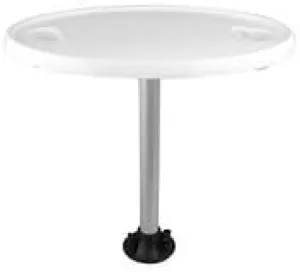 Garelick Oval High Gloss Table & Pedestal System