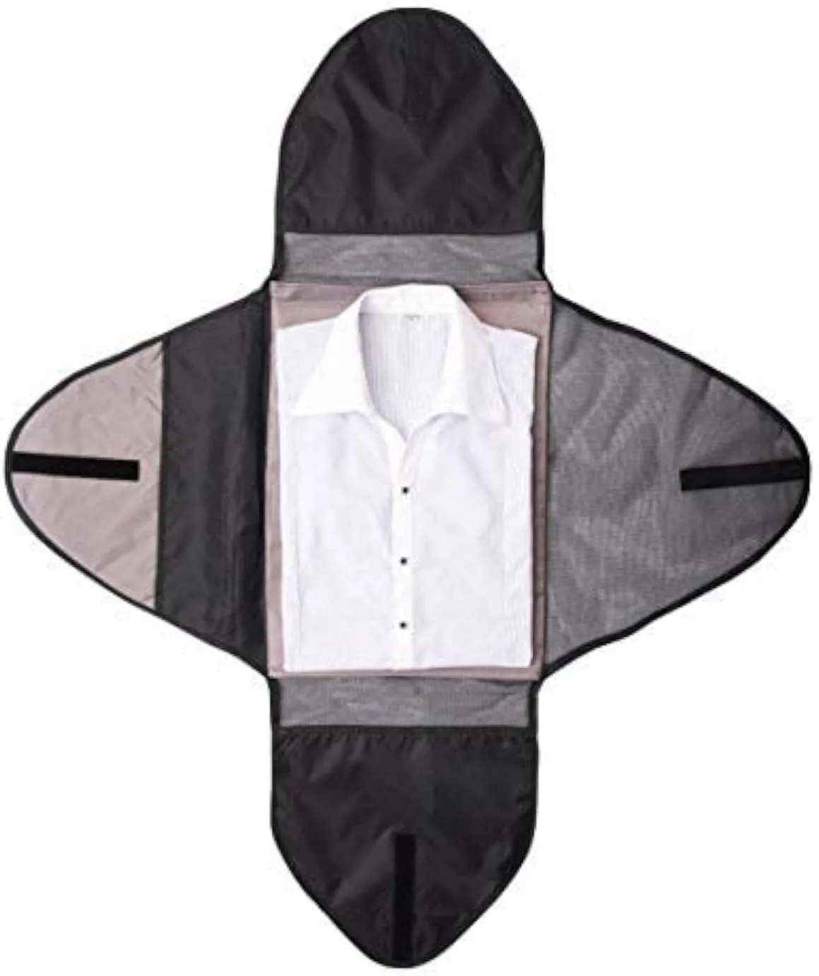 Garment Packing Folder For Travel Clothes Organizer Travel Garment Bag Luggage Accessory Black