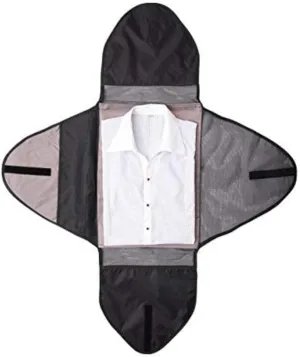 Garment Packing Folder For Travel Clothes Organizer Travel Garment Bag Luggage Accessory Black