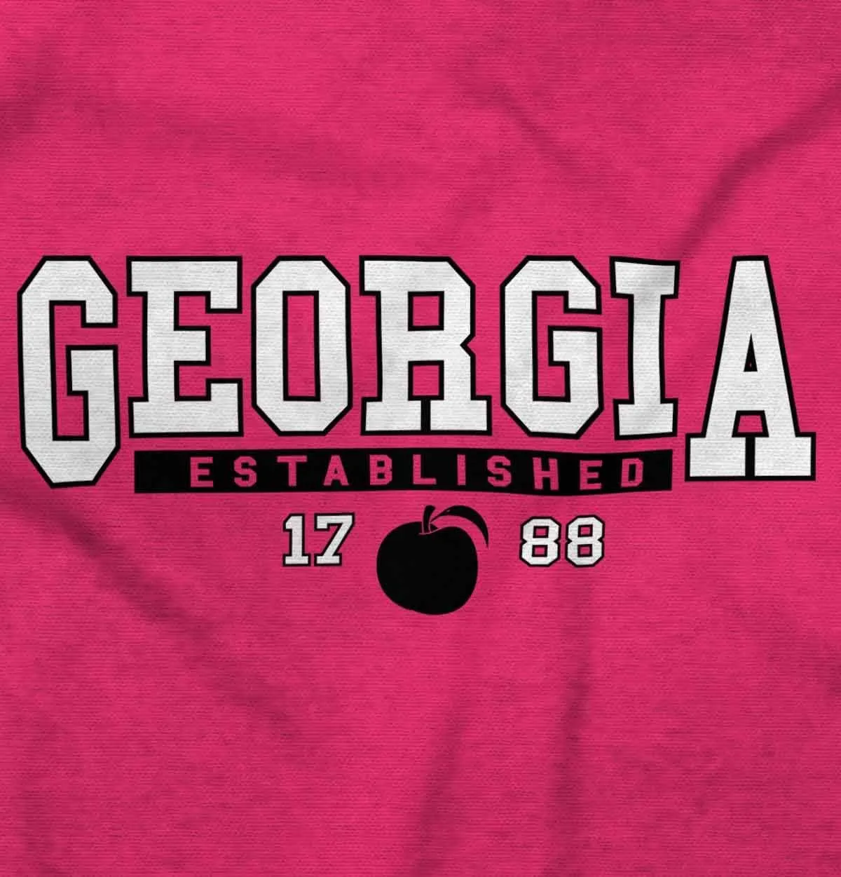 Georgia GA Athletic Peach Souvenir Hoodie Sweatshirt Women Men