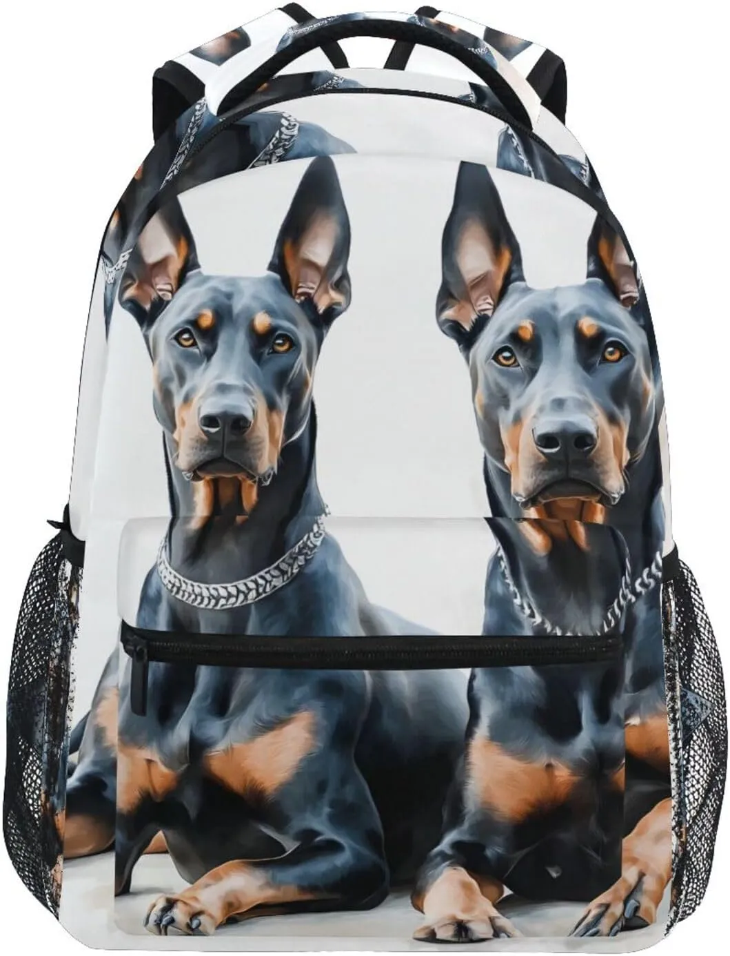German Shepherds Dogs Backpack 3rd 4th 5th Grade School Bookbag Travel Laptop Daypack Bag Purse for Boys Girls Teens