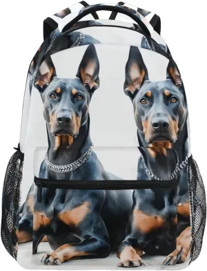 German Shepherds Dogs Backpack 3rd 4th 5th Grade School Bookbag Travel Laptop Daypack Bag Purse for Boys Girls Teens