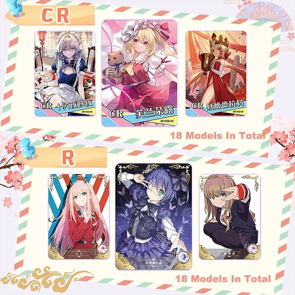 Goddess Story Booster Box Goddess Story Waifu Series TCG Anime Girl Collection Trading Cards (NS1-10)
