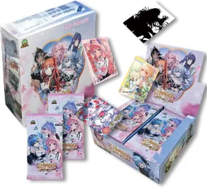 Goddess Story Booster Box Goddess Story Waifu Series TCG Anime Girl Collection Trading Cards (NS1-10)