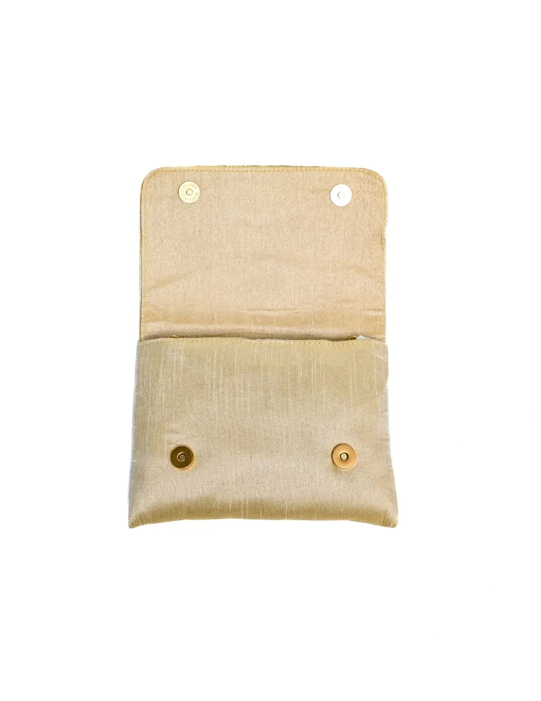 Golden Silk Clutch